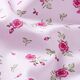 Baumwollpopeline kleine Röschen – rosa,  thumbnail number 2
