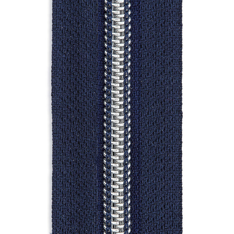 Endlosreißverschluss [5 mm] Metall | Prym – marineblau,  image number 1
