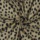 Viskosejersey Leopunkte – khaki/schwarz,  thumbnail number 3