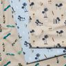Baumwolljersey Retro-Rennautos – helltaupe,  thumbnail number 5