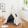 Baumwollstoff Perkal Waldtiere – weiss/hellbraun,  thumbnail number 8
