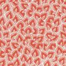 Baumwollstoff Cretonne abstrakte Blätter – terracotta/elfenbein,  thumbnail number 1