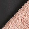 B-Ware Lederimitat mit Kunstfell Abseite Uni – schwarz/hellaltrosa,  thumbnail number 1