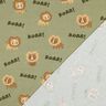 Baumwolljersey Löwe | Poppy Fabrics – pistazie/rehbraun,  thumbnail number 4