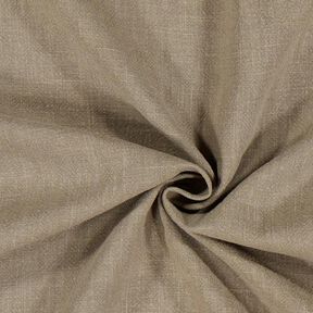 Leinenstoff Ramie-Mix stonewashed, schwere Qualität – oliv, 