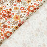 Baumwolljersey herbstliches Blumenmeer – wollweiss,  thumbnail number 4