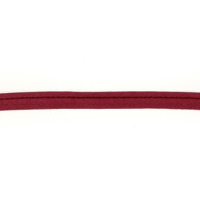 Paspelband Polycotton [10 mm] – bordeauxrot, 