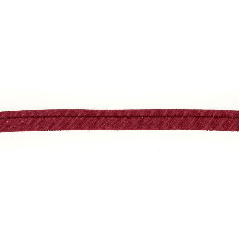Paspelband Polycotton [10 mm] – bordeauxrot,  image number 1