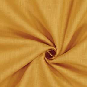 Leinenstoff Ramie-Mix medium – senf, 