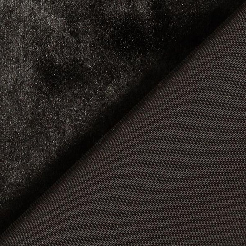 Dekostoff Samt – schwarz,  image number 3