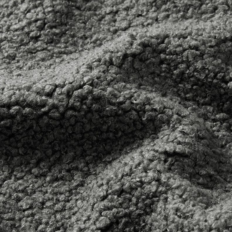 Polsterstoff Schaffelloptik – dunkelgrau,  image number 2
