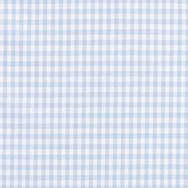 Baumwollstoff Vichy - 0,5 cm – babyblau | Reststück 50cm