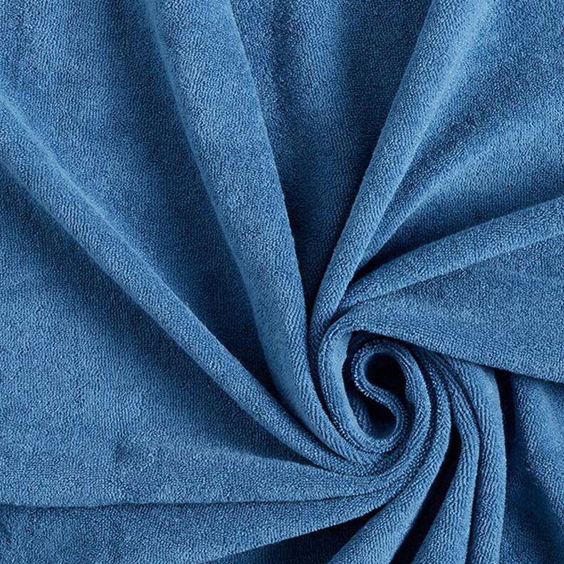 Frottee-Stretch – blau, image number 1