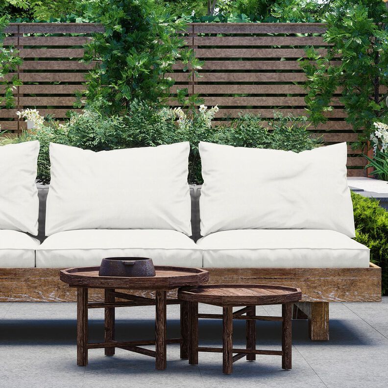 Outdoorstoff Canvas Uni – elfenbein,  image number 5