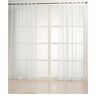 Gardinenstoff Streifen Effektgarn 300 cm – weiss,  thumbnail number 5