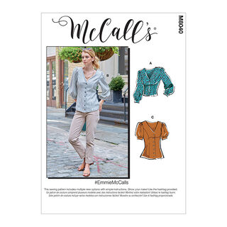 Bluse | McCalls 8040 | 32-40, 