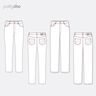 Jeans #3 / #4 | Pattydoo | 32-54,  thumbnail number 8