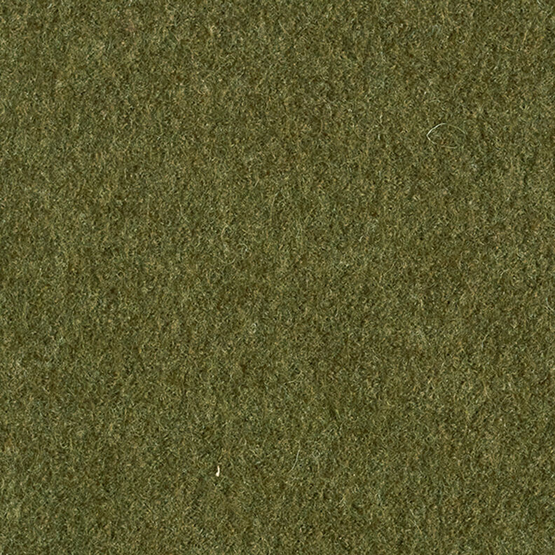 Woll-Walkloden Melange – oliv,  image number 5