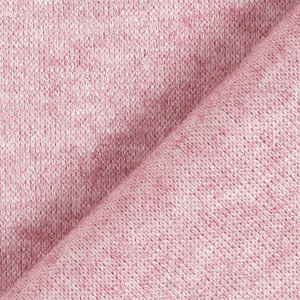 Strickstoff Viskose-Mix Melange – pastellviolett | Reststück 100cm
