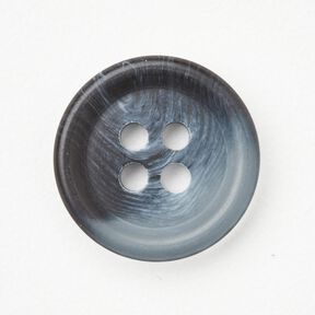 4-loch-Knopf rund [Ø 15 mm] – jeansblau, 