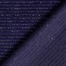 Nicki Stoff Glitzerstreifen – marineblau/silber metallic,  thumbnail number 4