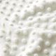 Kuschelfleece geprägte Punkte – wollweiss,  thumbnail number 2