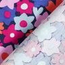 Baumwolljersey bunte Blumen | Poppy Fabrics – nachtblau,  thumbnail number 4