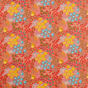 Beschichtete Baumwolle maritimer Mix – koralle, 