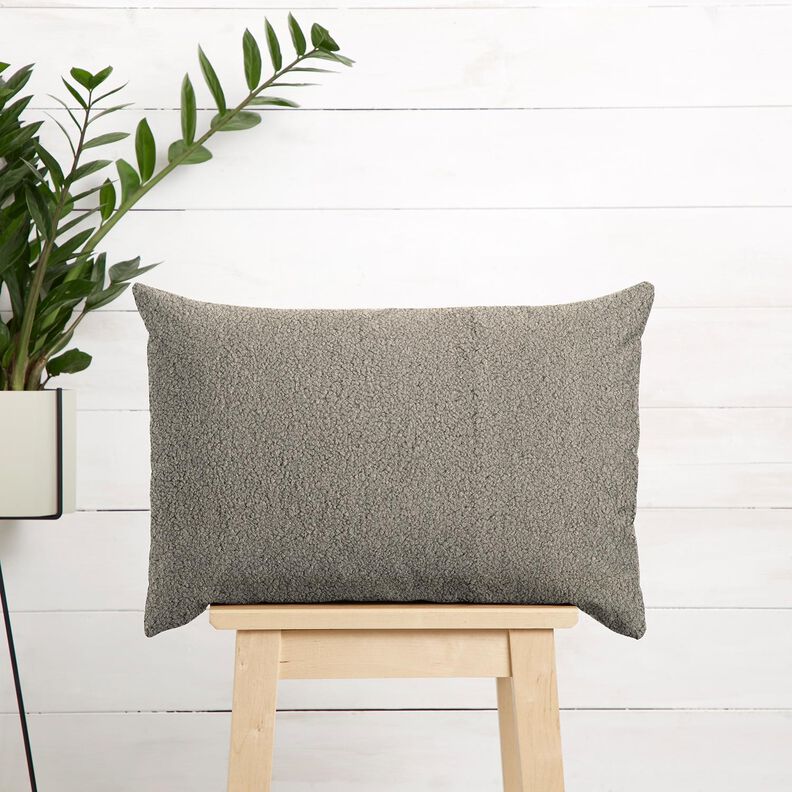 Polsterstoff Schaffelloptik – taupe,  image number 8