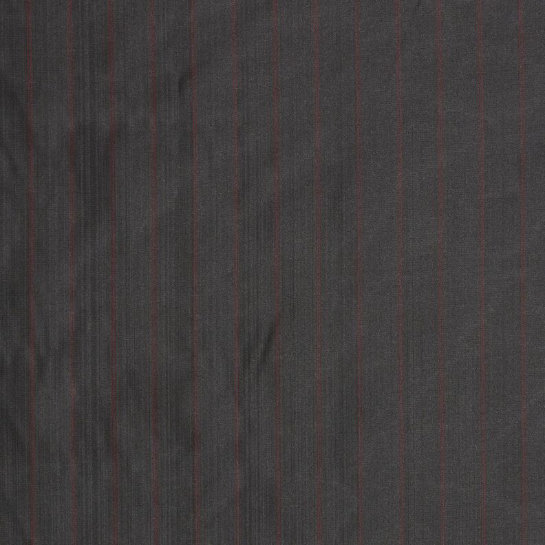 Ärmelfutter Nadelstreifen – schwarz/rot,  image number 1