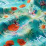 Taschen Panel Canvas farbenfrohe Mohnblumen – schwarzblau/feuerrot,  thumbnail number 4
