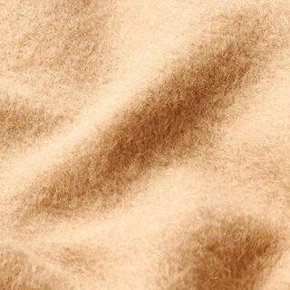 Mantelstoff flauschig – sand, 