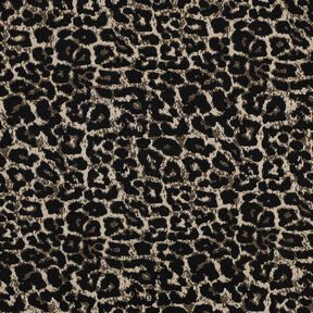 Jacquard Leomuster – natur/schwarz, 