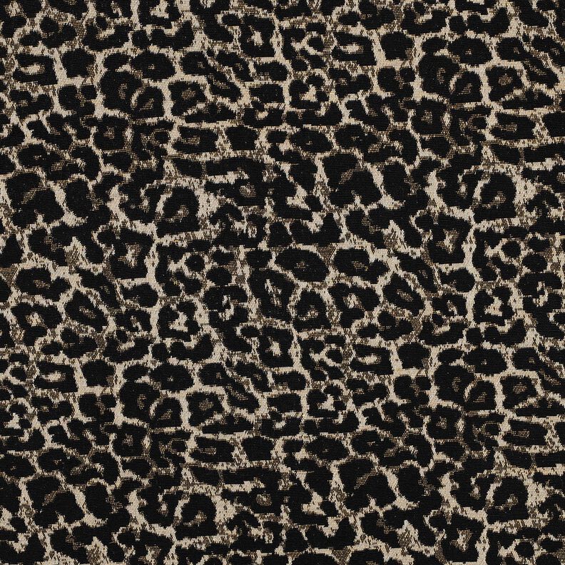Jacquard Leomuster – natur/schwarz, image number 1