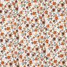 GOTS Baumwolljersey Herbstblumen Digitaldruck – weiss/rosé,  thumbnail number 1