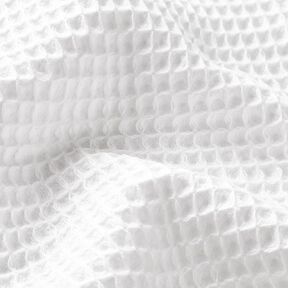 Waffelpiqué – weiss, 