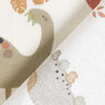 Baumwollpopeline glückliche Dinos – creme/rehbraun,  thumbnail number 4