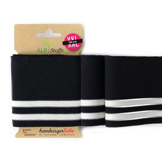 BIO-STRICKBÜNDCHEN CUFF ME Reflektor  [140 CM | 8 CM]  | Albstoffe | Hamburger Liebe, 