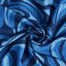 Viskose-Crêpe Wellen – marineblau/königsblau,  thumbnail number 3