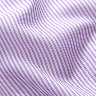 Leichter Tencel-Stoff feine Streifen – lila/weiss, 