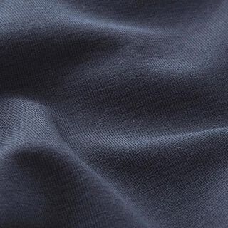 Baumwolljersey Medium Uni – nachtblau | Reststück 100cm