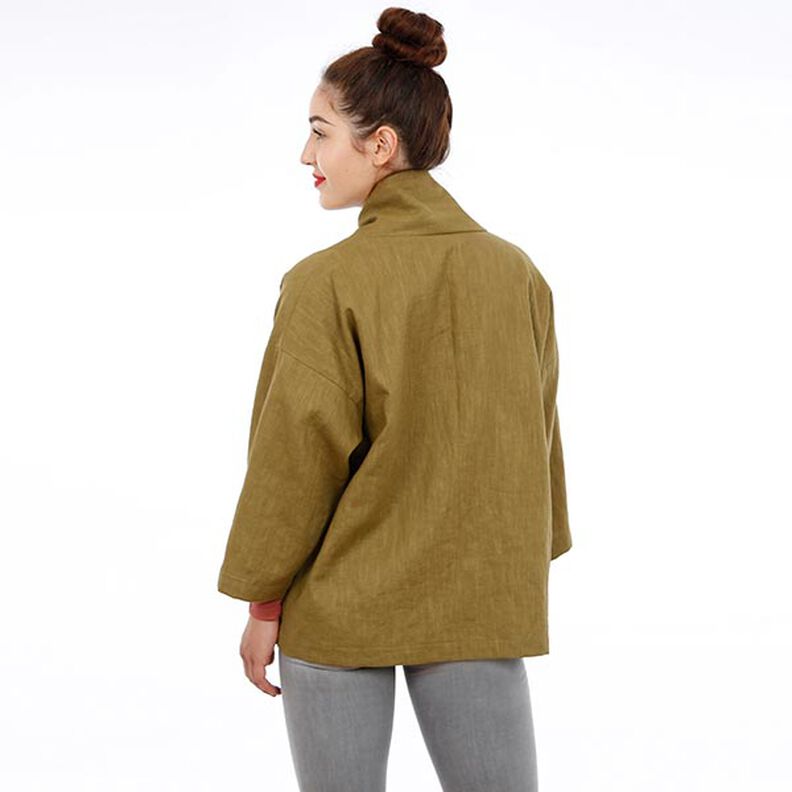 FRAU SINA Kimonojacke mit schrägen Taschen | Studio Schnittreif | XS-XXL,  image number 5