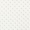 Kuschelfleece geprägte Punkte – wollweiss,  thumbnail number 1
