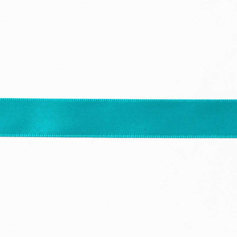 Satinband [15 mm] – aquablau,  image number 1