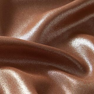 Leichter Blusenstoff Metallic-Look – kupfer, 