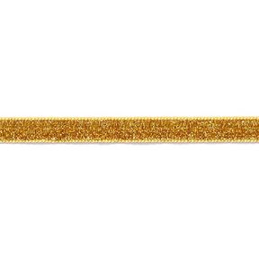 Samtband Metallic [10 mm] – gold metallic, 