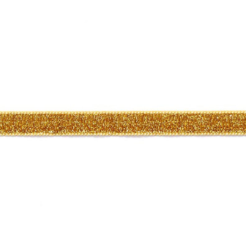 Samtband Metallic [10 mm] – gold metallic,  image number 2