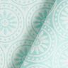 Outdoorstoff Jacquard Kreis-Ornamente – mint/wollweiss,  thumbnail number 4