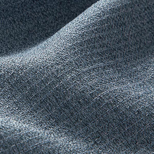 Verdunkelungsstoff Strukturiert Melange – jeansblau | Reststück 50cm