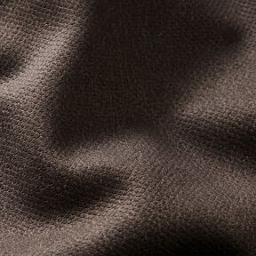 Polsterstoff Samt-Look – schwarzbraun, 